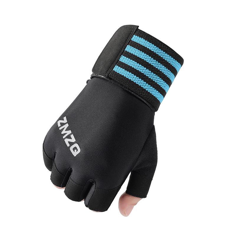 Мужские перчатки для фитнеса с полупальцами для велоспорта и бега на открытом воздухе, скалолазания, полуперчатки, перчатки для силовых тренировок для мужчин