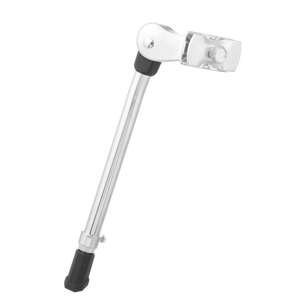 Black Silver Alloy Adjustable Kick Stand Kickstands Bicycle Parts Mountain Bike
