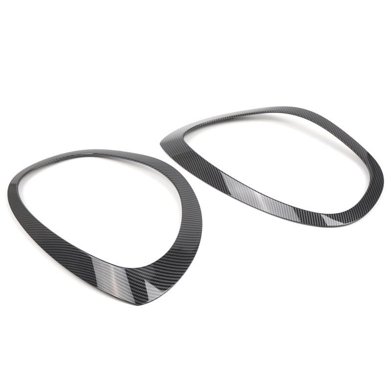 For Mini 2017- F60 F61 2017- Headlight Bezel Ring Trim 51137388117 51137388118 For Countryman F60 F61 Car Parts