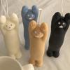 Подарок для детей своими руками Милая стоящая кошка свеча украшение для дома Ароматические свечи с жестами Подарочная свеча на день рождения Подарок-компаньон