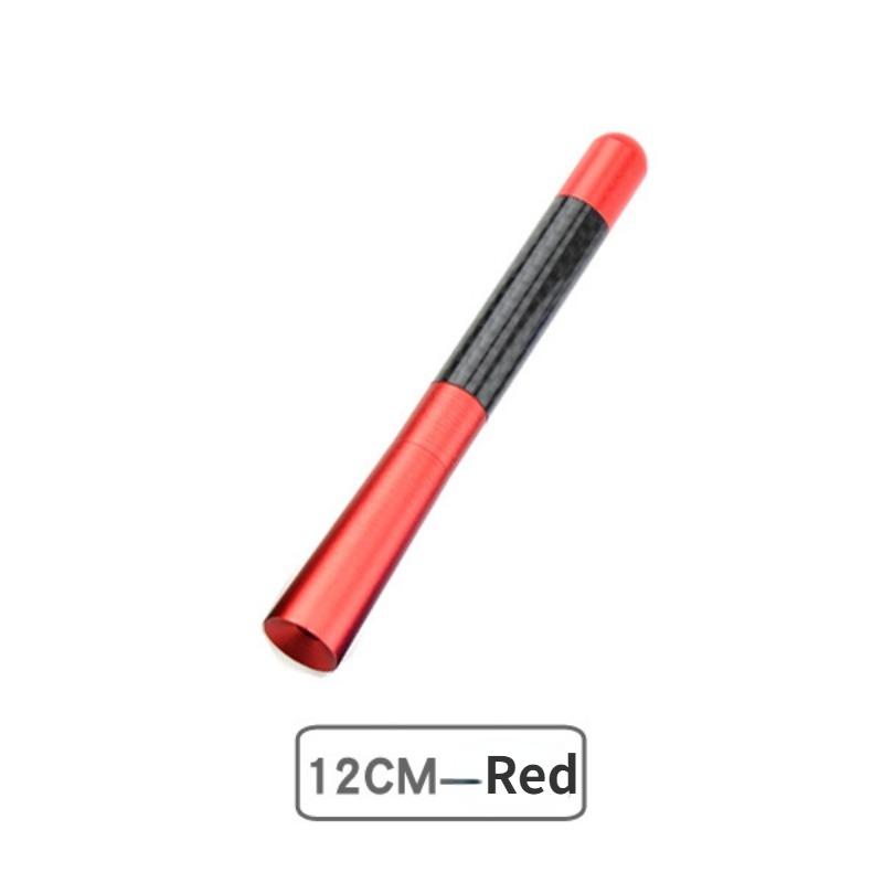 Автомобильная антенна 12 см из углеродного волокна, короткая радиоантенна, универсальная автомобильная антенна, антенна на крыше, радиосигнальная антенна