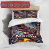 3pcs Duvet Cover Set (1*Duvet Cover + 2*Pillowcase, Without Core), Custom Name Power Rangers Pattern Bedding Set, Home Bedroom Decor Gift