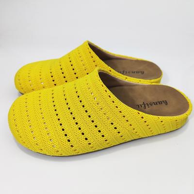 Мода Мода Племя Плетеные Полые и Дышащие Баотоу Полушлейф Женская Одежда 2025 Весна и Лето Новые Толстые Мягкие Подошвы Прохладные Тапочки