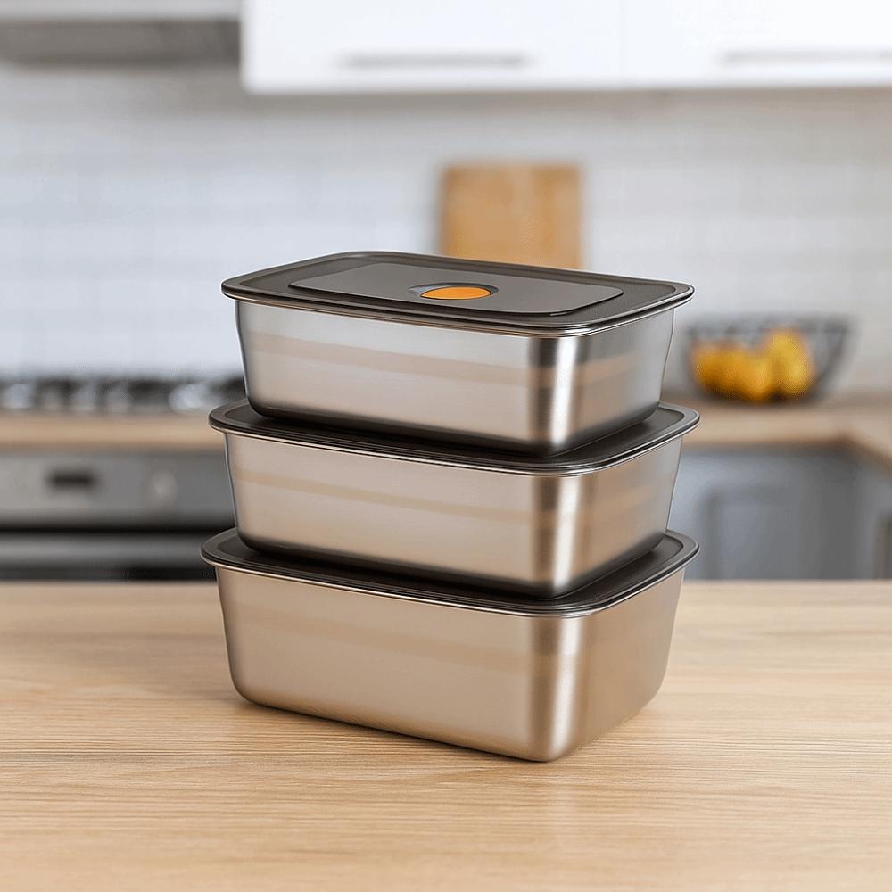 Leak-proof Lunch Box Microwaveable Food Container Kitchen Supplies Food Storage Box Refrigerator