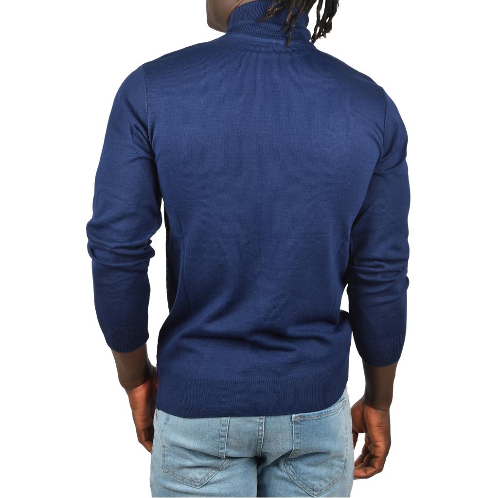 DeepSEA Водолазка с зигзагообразным узором и облегающим трикотажным воротником с воротником 2505497