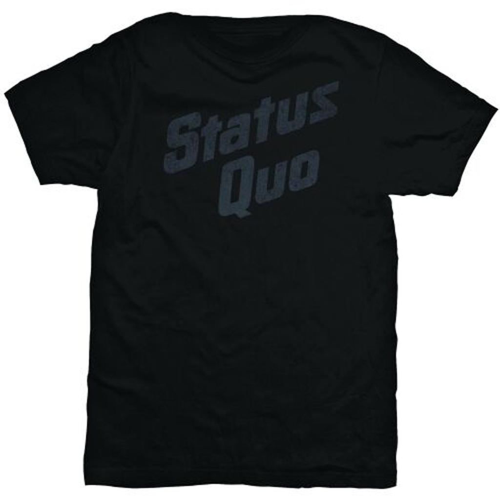 Status Quo Logo Rock Rick Parfitt Francis Rossi Unisexs Tshirt Unisexs