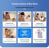2.4-Inch Wireless Digital Baby Monitor with Temperature, Music, and Voice Control