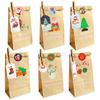 Decoration Kraft Paper Wrapping Supplies Christmas Tag Hang Tags Christmas Labels Gift Wrapping