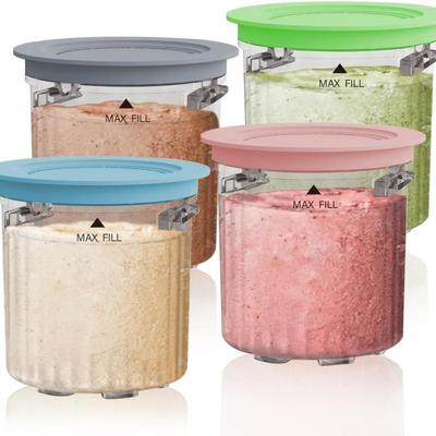 Набор из 4 стаканчиков для мороженого для мороженицы Ninja Creami Breeze NC100/NC200