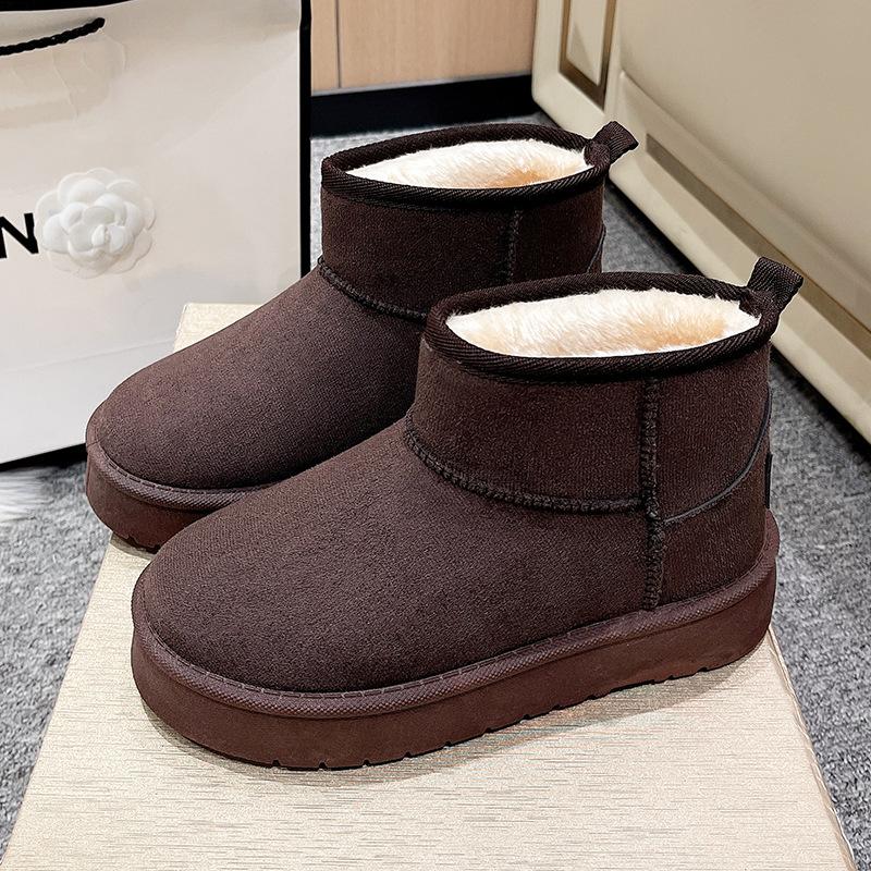 Новые хлопковые туфли на платформе женские универсальные зимние ботинки женская верхняя одежда зимние новые утепленные хлопковые туфли