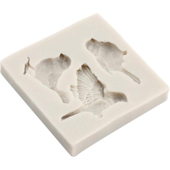 Sijiangmold Силиконовые формы Птицы Совы Ветвь Дерева Форма для Фонданта Цветок Листья Силиконовые Формы Для Украшения Торта Конфеты Шоколад Мастика Лепка