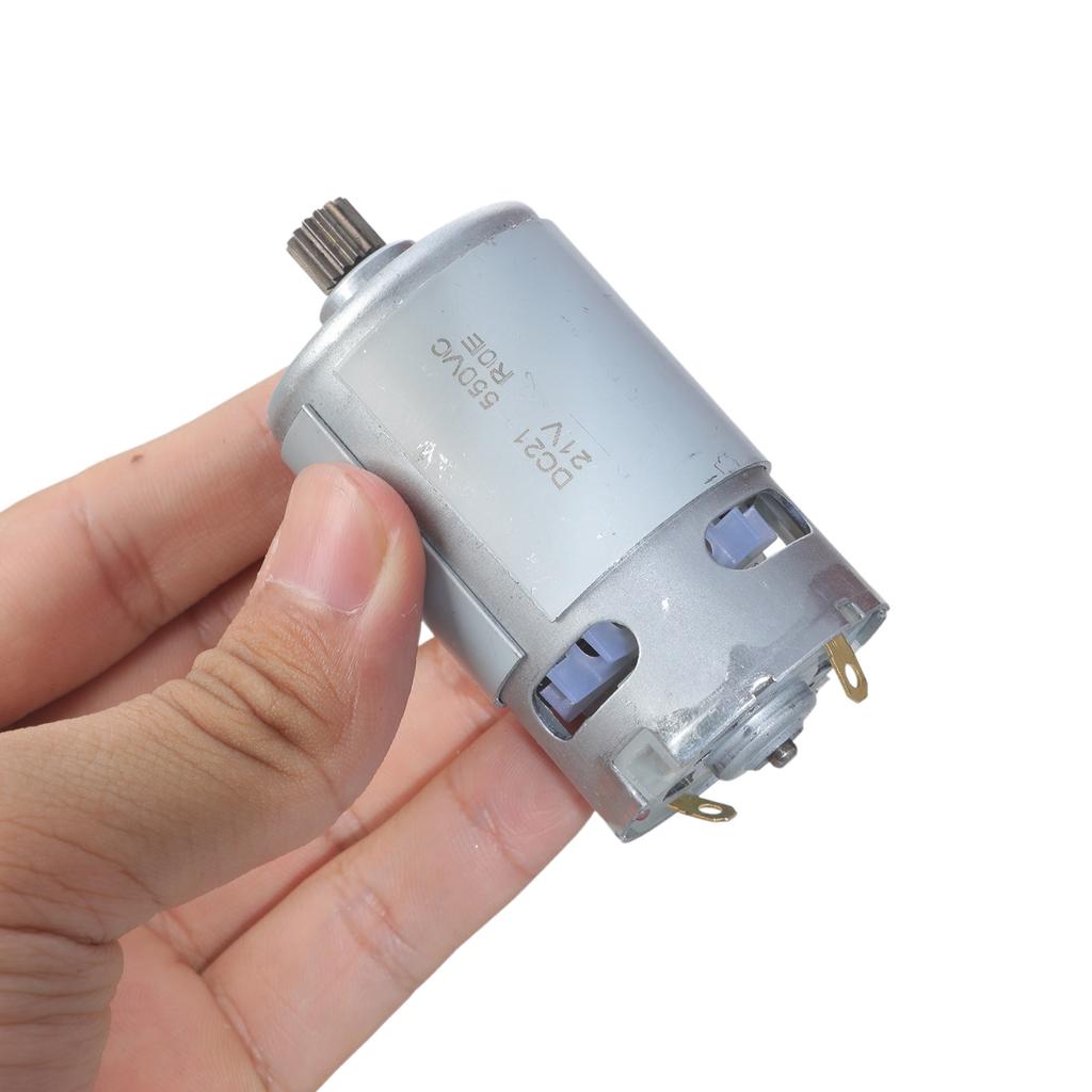 Двигатель RS550 21В 28000 об/мин Электродвигатель для пиления для малых и возвратно-поступательных пил с шестерней 8,2 мм для повседневного использования