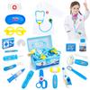 Fajiabao Doctor Play Set Toys Pretend Doctor Doctor Set Pretend Dentist Stethoscope Toy Storage Montessori Toy Educational Toy Pretend Play Animal