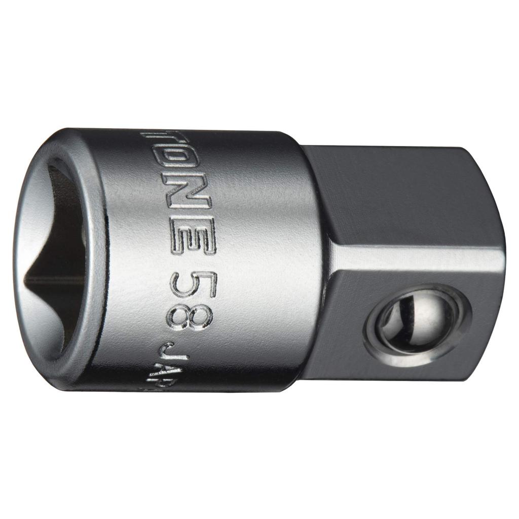 TONE Socket Adapter 58 Drive 9.5mm(3/8") &12.7mm(1/2")