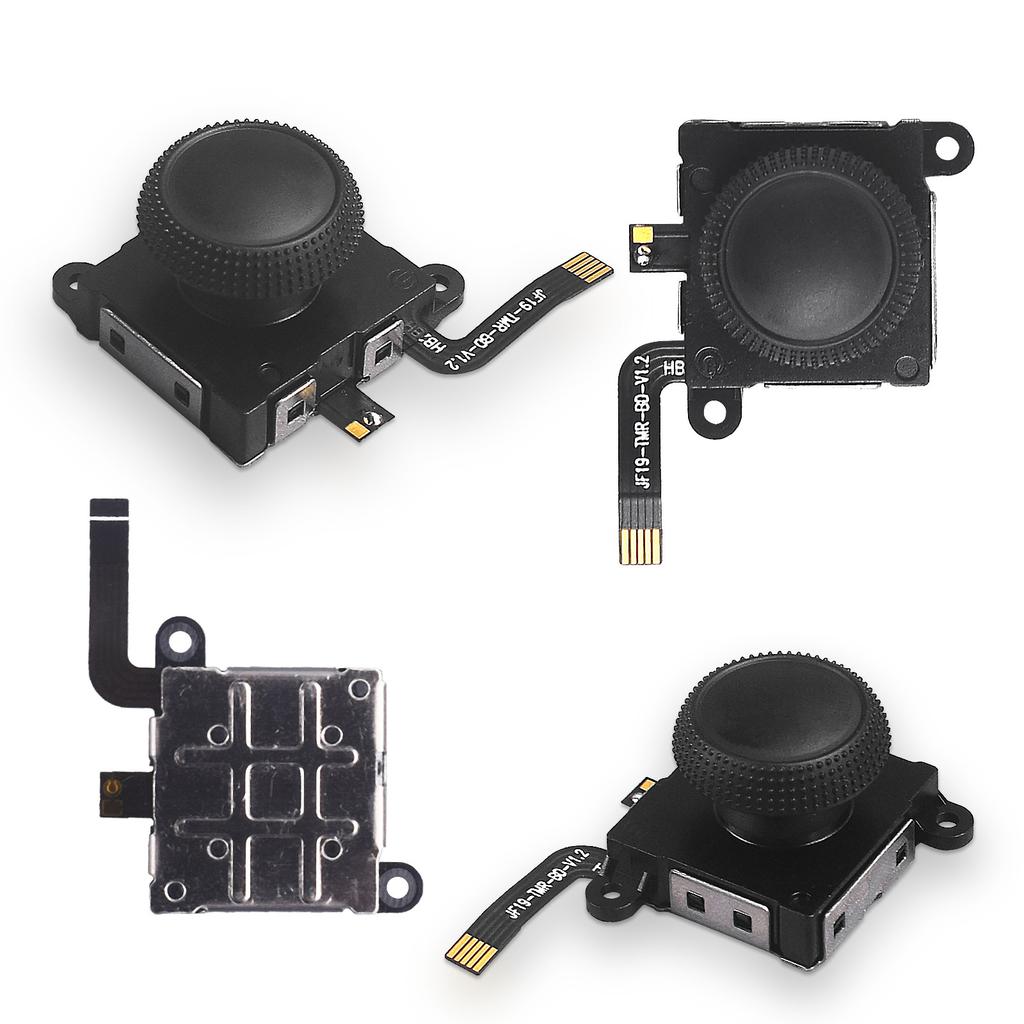 TMR Sensing Joystick Replacement Analog Thumbstick TMR Electromagnetic Joystick Thumb Stick for Switch/OLED/Lite