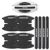 Door Handle Protector, Hustler, Suzuki, Scratch Resistant, Abrasion Resistant, Car Protection, Carbon Fiber