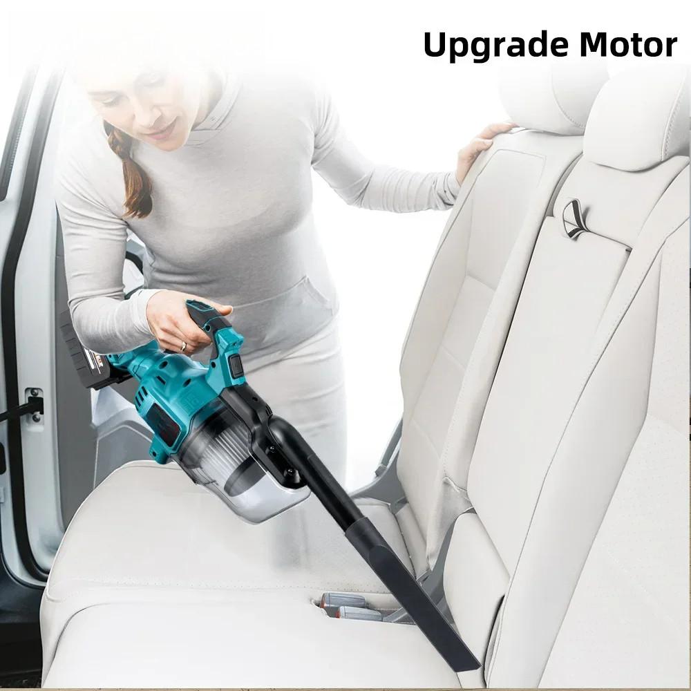 1000 Вт Высокомощный беспроводной электрический пылесос Портативный эффективный бытовой промышленный строительный чистый инструмент