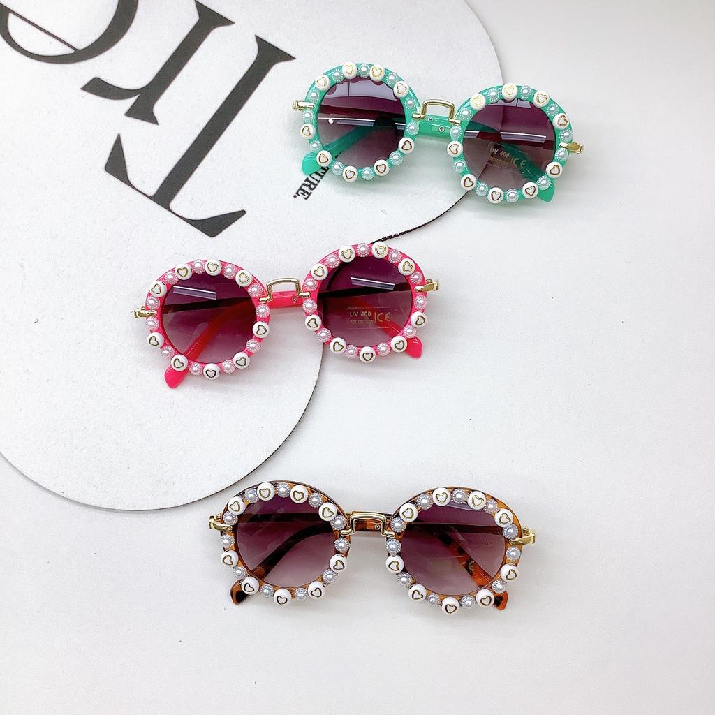 Children'S Sunglasses Fashion Trend Diy Children'S Glasses Sunscreen Uv Protection Glasses Tide