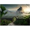 Diy Алмазная картина Садовый замок пейзажи 5D Алмазная вышивка Крестом