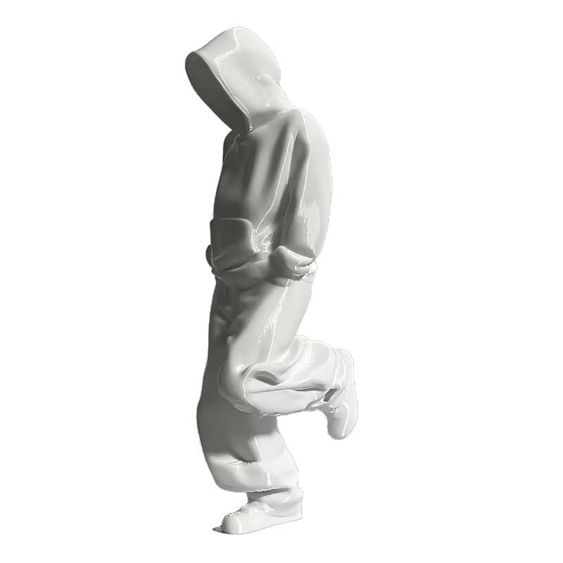 Креативная фигурка из смолы для домашнего декора 3D-печатная скульптура Современное украшение для гостиной Акцент Стильный арт-коллекционный предмет
