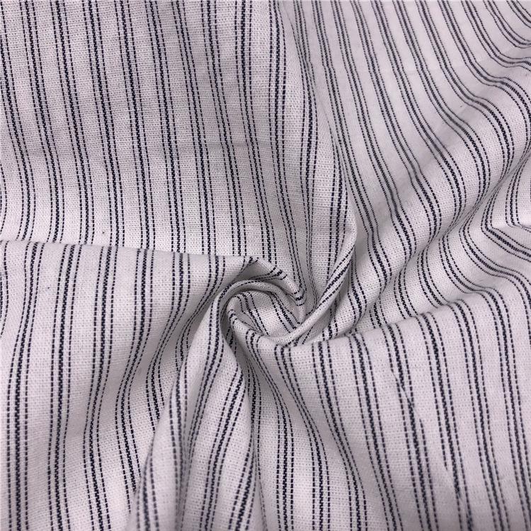 2024 Горячая Распродажа Чистый Хлопок Пряжа Окрашенная Полосатая Ткань Для Рубашек