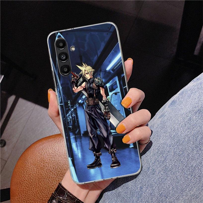 Final Fantasy FF VII Phone Case For Samsung Galaxy A17 A16 A15 A14 A13 A57 A56 A55 A54 A53 A37 A36 A35 A34 A33 A26 A25 A24 A23 G