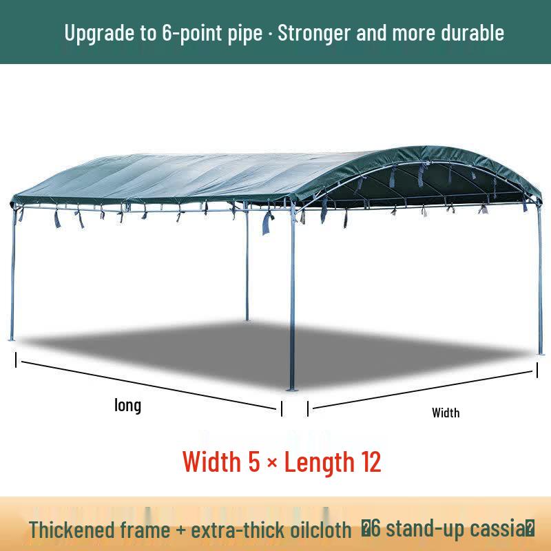 Heavy-Duty Outdoor Mobile Rain Canopy