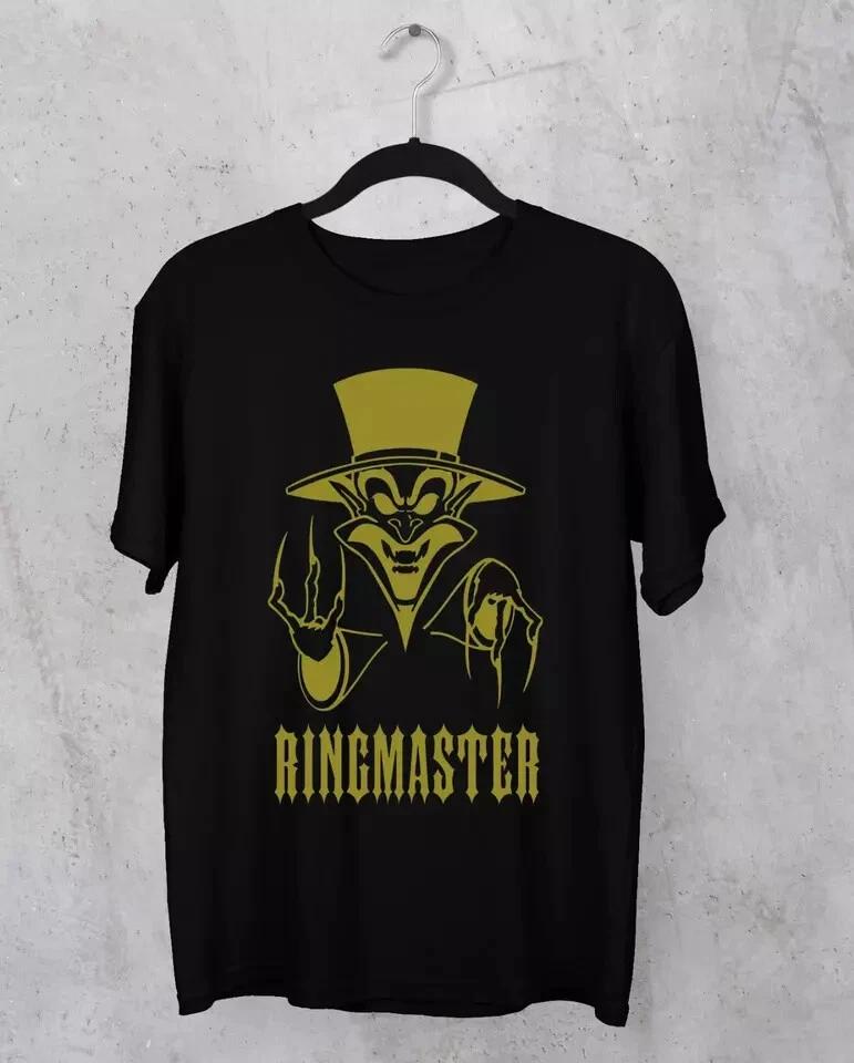 Insane Clown Posse ICP The Ringmaster black 100% Cotton T-shirt Mens Tees Top Cotton S-5XL
