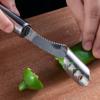 HANYANG Stainless Steel Chilli Seed Remover Creative Kitchen Corer Green Pepper Seed Remover Kitchen Gadgets Seed Remover