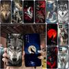 Чехол для телефона с изображением волка для Samsung Galaxy S20 S21 S22 Ultra FE + Plus A21S A22 A24 A25 A26 A30 A30S A31