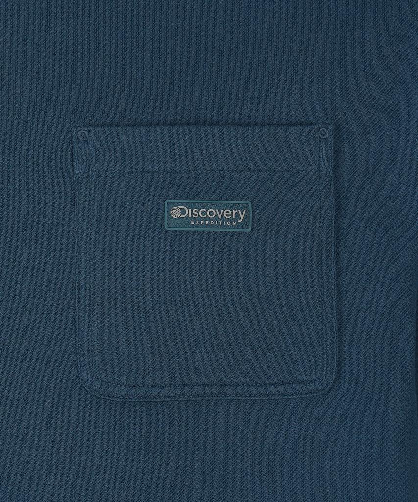 DISCOVERY EXPEDITION Мужская тренировочная футболка с коротким рукавом из жаккарда Freshvent (D/Бирюзовый)