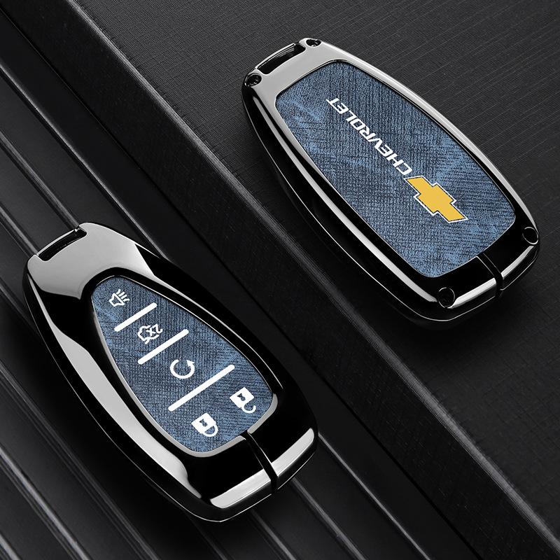 Чехол для ключа Chevrolet для Equinox, Malibu XL, Trax, Trailblazer, Orlando, Monza - Накладка на корпус автомобиля