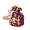 Chinese Style Lucky Money Bag Keychain - Korean Version Creative Pendant for Women