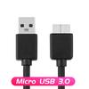 FONKEN USB 3.0 Micro B Data Cable Male A To Micro B USB Cable 5 Gbps Hard Drive Cables For Samsung Note3 Camera