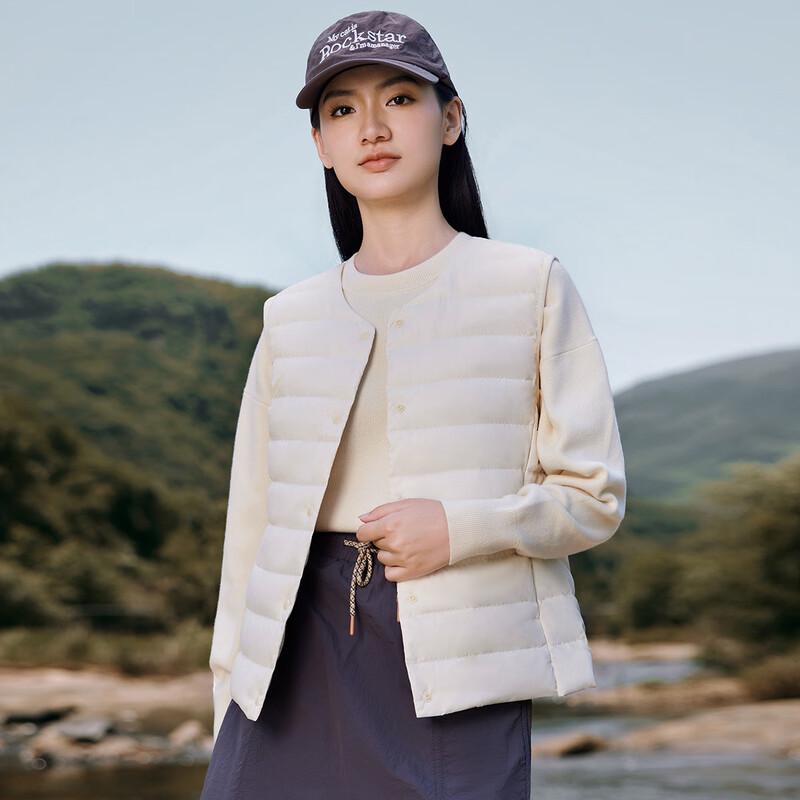 Yaya Women's Lightweight Round Neck Down Vest