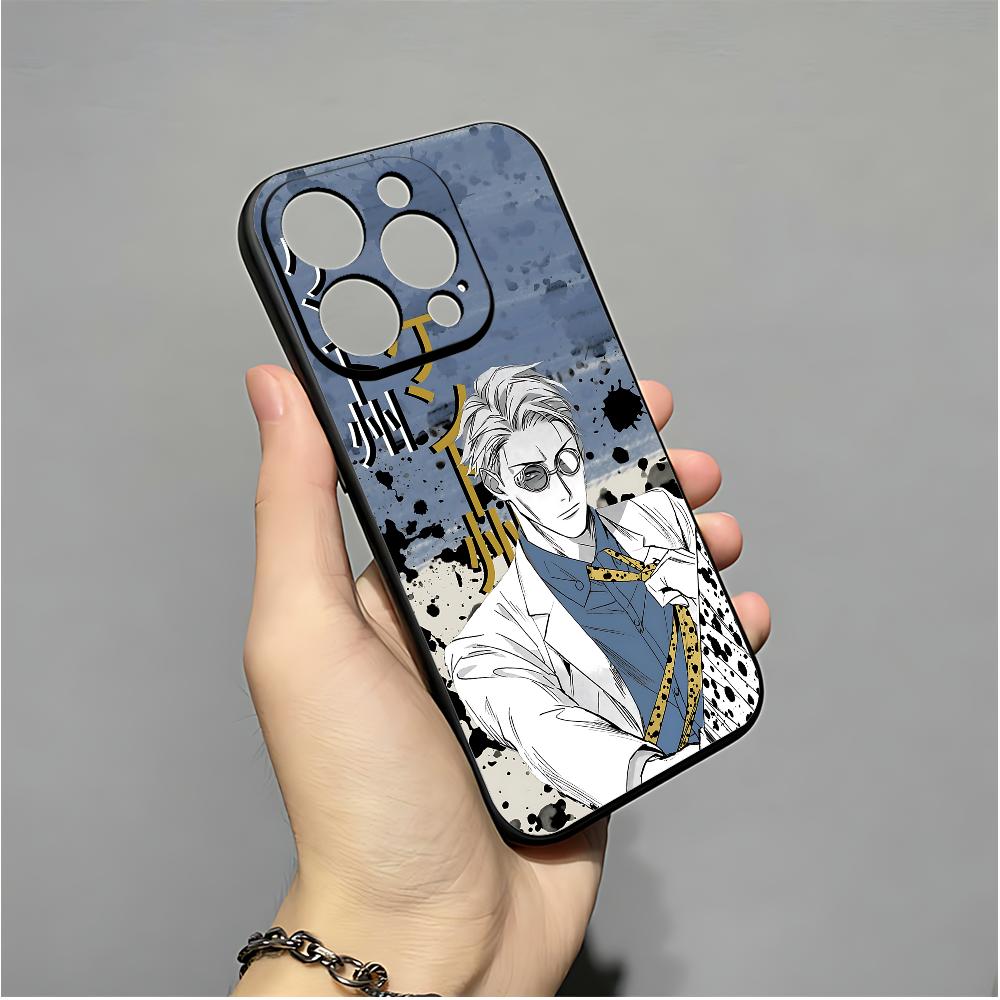 Чехол для телефона Kento T-Nanami J-Jujutsu K-Kaisen Для IPhone 16,15,14,13,12,11,XS,XR,X,8,7,Pro,Max,Plus,mini Силиконовый Черный Чехол