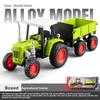 Сельскохозяйственная Ретро Классическая Модель Трактора Со Звуковой И Световой Функцией Игрушка Для Ребенка