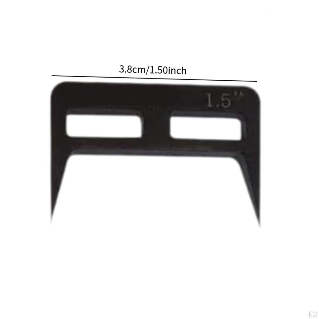 10x Прижимные собаки Деревообработка,Аппаратный инструмент,Многофункциональный,Гвозди для деревообработки,Квадратная спинка Конические ножки