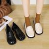Рабочая обувь JK Маленькие кожаные туфли для женщин и студентов Универсальные весенние и осенние Маленькие кожаные туфли