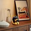 F26C Duckieville Duck Figure Rock Duck Statue to Bring Playfulness to Your Decors