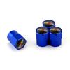 4pcs Car Wheel Tire Valves Tyre Stem Air Caps Cover For Mitsubishi Ralliart ASX Eclipse Galant Mirage Montero EVO Xpander Colt
