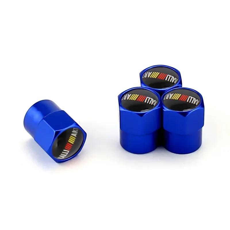 4pcs Car Wheel Tire Valves Tyre Stem Air Caps Cover For Mitsubishi Ralliart ASX Eclipse Galant Mirage Montero EVO Xpander Colt
