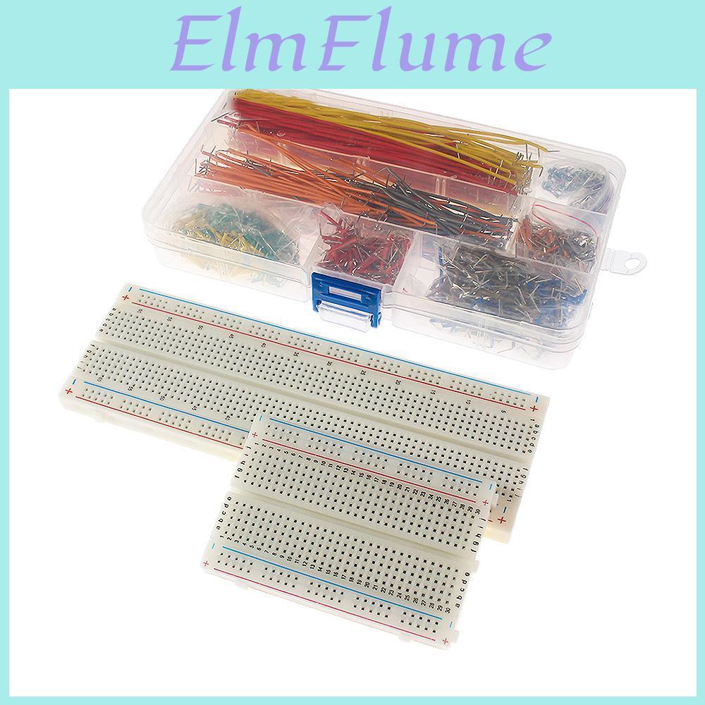 Jumper Breadboard Wire 840pcs Cable Kit Mb102 400 830 Tie Breadboard14 Different Lengths Jumper Solderless Pcb Breadboard