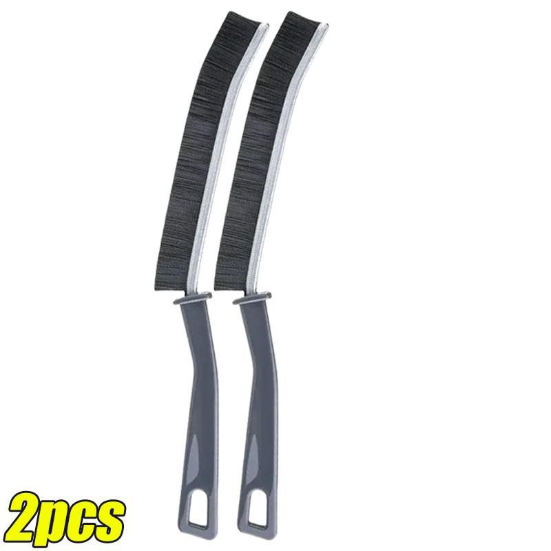 Bathroom Kitchen Gap Cleaning Brush Durable Grout Hard Bristle Long Handle Cleaner Brush for Tile Gaps Window Frames Door Track