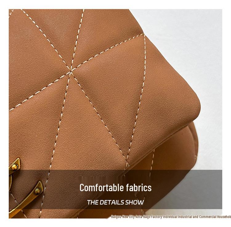 Женская сумка-цепочка в стиле колор-блок Осень/Зима 2025 - Универсальная и стильная сумка через плечо/кроссбоди