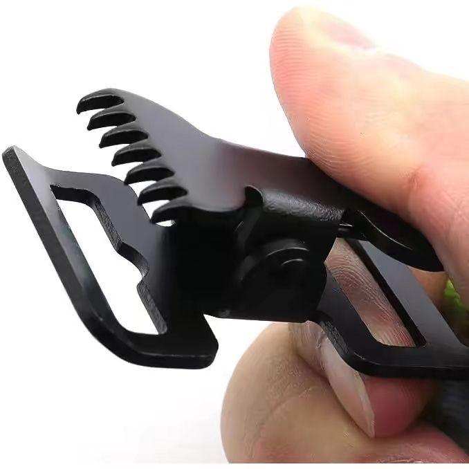 Nylon Glove Clip Carabiner for Outdoor Hiking Backpack Belt Firefighting Rescue Gear Durable Glove Holder Organizer Accessory