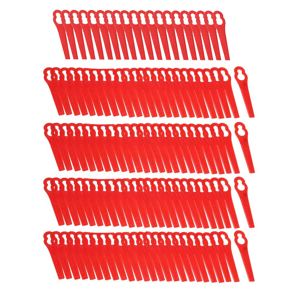 20/60/100/120pcs Replacement Blade Set Plastic L83 Strimmer Blades Fast Cutting Cutter Blades for Cordless Grass Trimmer