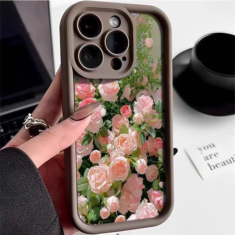 Розовый подходит для Apple 16promax13 противоударный чехол для мобильного телефона iphone17 девушка 14pro15 противоударный.