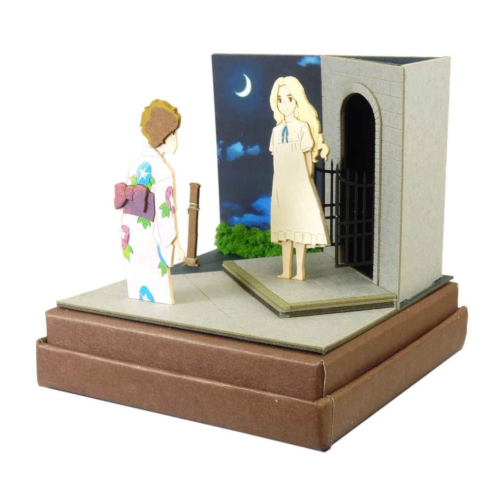 Sankei Studio Ghibli Мини Когда Марни была там Секретный друг Бумажная модель MP07-111