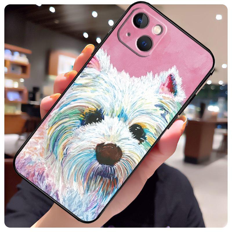 West Highland Terrier Westie Case For iPhone 13 Pro Max 16 15 11 12 14 17 Pro Max mini 15 16 Plus 16e 17 Air Phone Cover